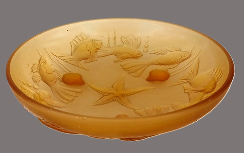 Coupe art déco plat fruits - déco,