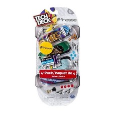 PACK FINGER SKATES x4 Tech Deck (modele aléatoire)