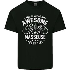 This Is What An Awesome Masseuse Looks Like Homme Coton T-Shirt