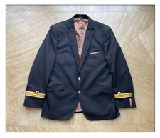 Concorde Air France Airlines Steward Hostess Airplane Commander TWA Pilot Jacket