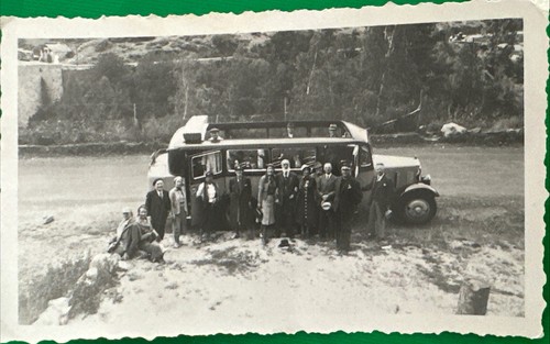 Photo originale vintage bus - photo,