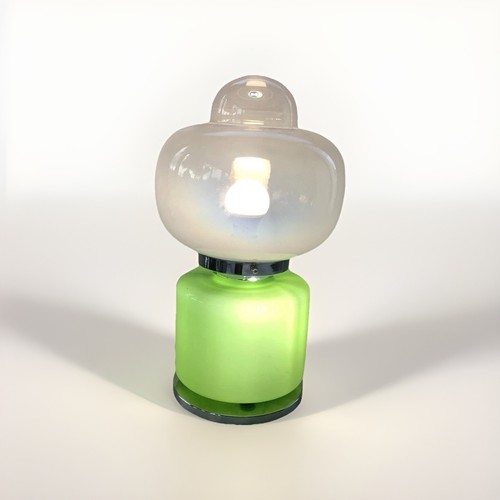 Lampe verte 1970 champignon - 1970,