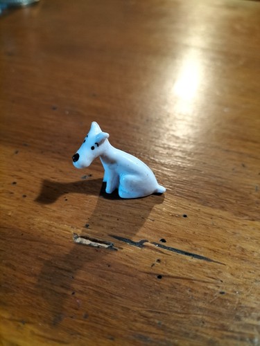 Tintin petite figurine milou - tintin,