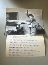 ANCIENNE PHOTO DE PRESSE LE