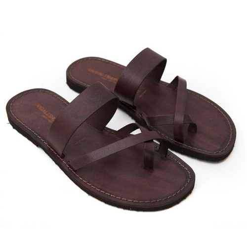Sandales cuir fait main - en,