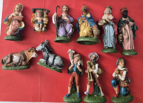 Figurines crèche complet - figurines,