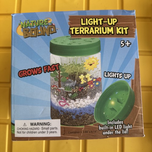 Light terrarium kit with - light-up,