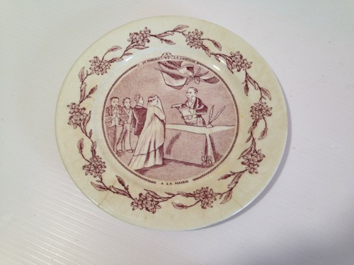 Assiette parlante de - ,