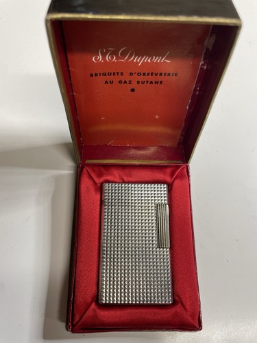 Briquet dupont argenté - briquet, s.t.dupont