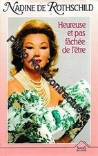 Heureuse et pas fachee de