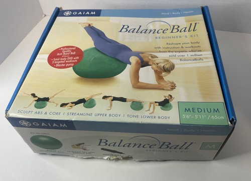 Gaiam balance ball kit medium - balance,