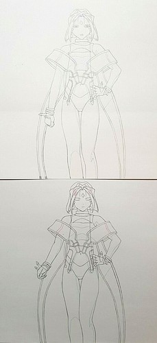 Dessin douga genga - dessin, cellulo