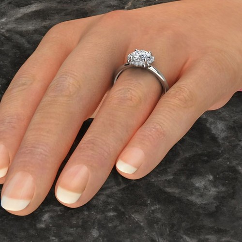 Bague diamant mariage - , or