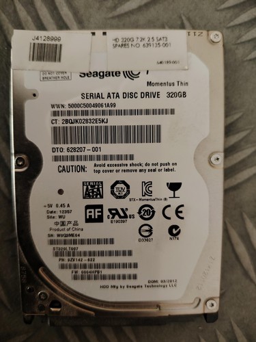 Disque dur interne seagate 320 - dur,