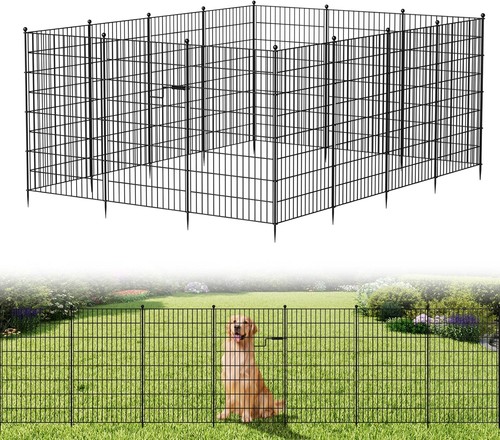 Naizea garden fence with gate - naizea,