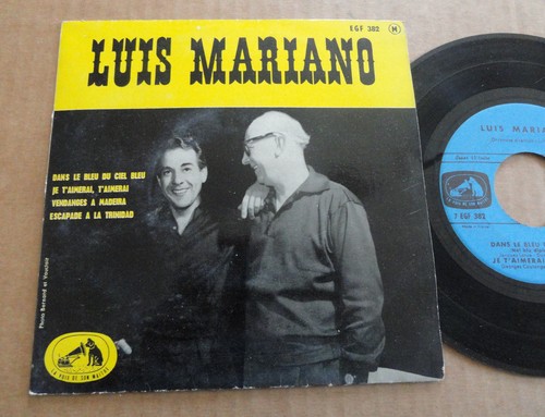 Disque 45t luis mariano - luis, "