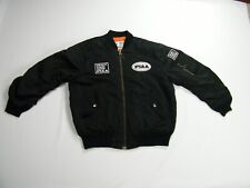 Vintage PIAA Racing Sport Japan Black Medium Size Motorsports Memorabilia Jacket