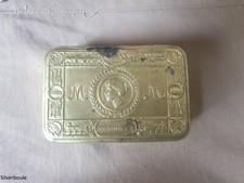 CHRISTMAS TOBACCO BOX WW1 1914 ORIGINAL.