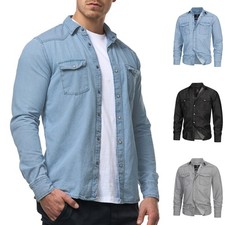 Indicode Homme chemise denim