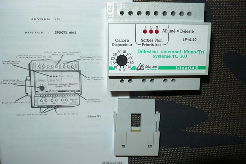 Contacteur delesteur mono - delesteur,