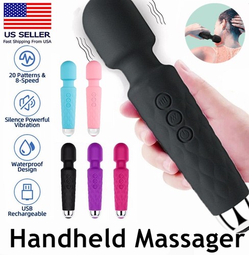 Rechargeable handheld massager - rechargeable,