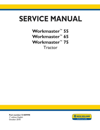 New holland workmaster 65 - new,