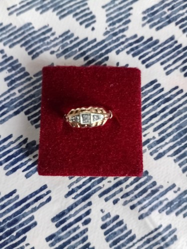 Bague carat et petits - en, or