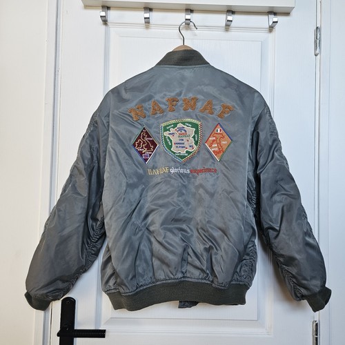 Blouson bomber vintage naf - bomber,