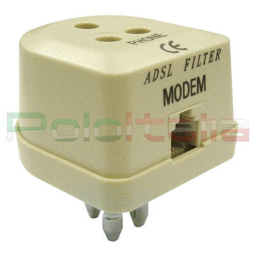 Filtre adsl tripolaire rj11 - adsl,