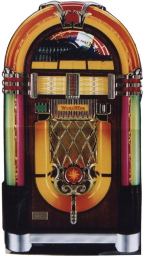 Wurlitzer jukebox figurine - #28,