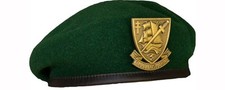 BERET VERT COMMANDOS MARINE NATIONALE TAILLE 57 AVEC VRAI INSIGNE ARMEE FS