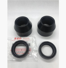 Suzuki TS125 VanVan125 Genuine Fork Oil Seals & Dust Covers Set New Unused