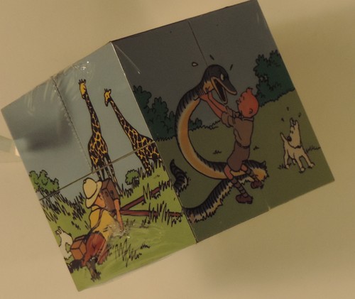 Tintin herge cube - herge, articule