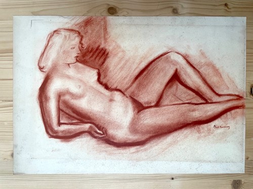 Dessin original grand - original,, à