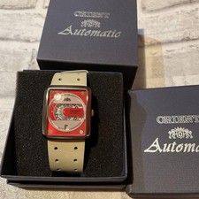 ORIENTAutomaticWatchIvoryLeatherMensClassic2008ModelReliableJapan