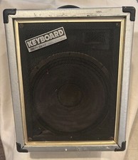 Vintage ROLAND Cube 60 Keyboard Amplifier Silver Made in Japan