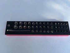 Snap-on Tools USA NEW 1/4” Drive 45pc Low Profile Master Foam Set 145RTMLE READ