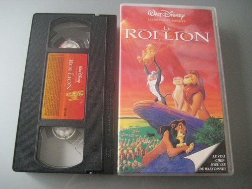 Vhs roi lion - vhs/le,