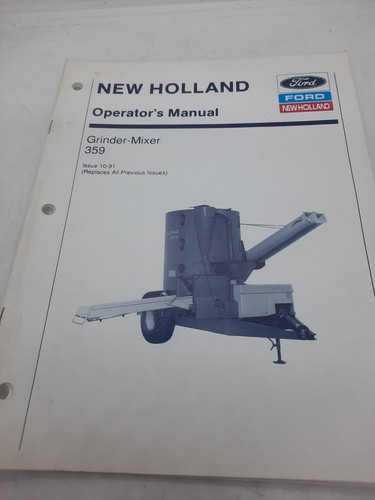 New holland 359 grinder mixer - holland,