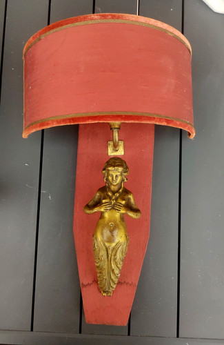 Bronze doré femme nue - bronze,