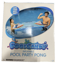 Table flottante gonflable PoolCandy Pool Party Beer Pong Game d'occasion