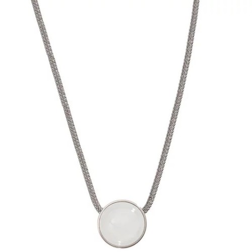 Collier skagen pendentif rond - pendentif,