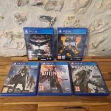 LOT 5 JEUX PS4 BATMAN ARKHAM