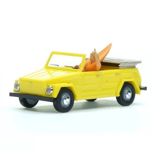Volkswagen 181 jaune avec - vw,