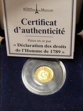 Monnaie D'or De 1.25 Gr En Or