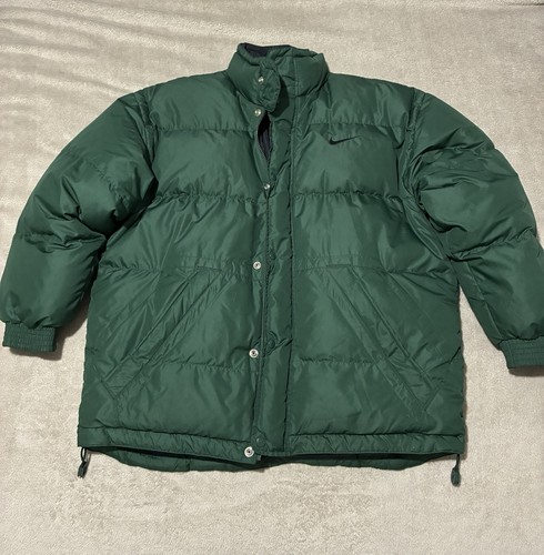 Nike doudoune verte vintage