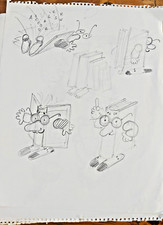 TARDI : dessin, croquis, au crayon, original, non-signé