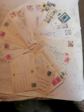 35 Cartes Postales affranchies