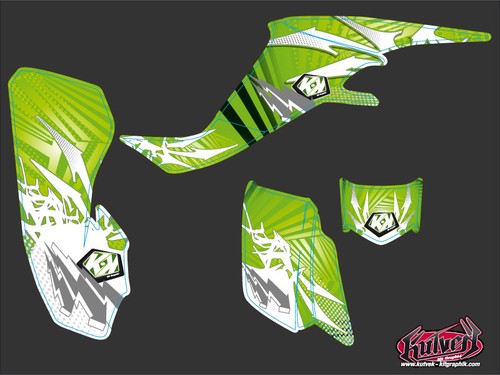 Kit déco quad graff - kit, kawasaki