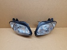 Suzuki Burgman 650 Executive 2010 Headlights Headlamps UK spec Pair 2006 - 2012